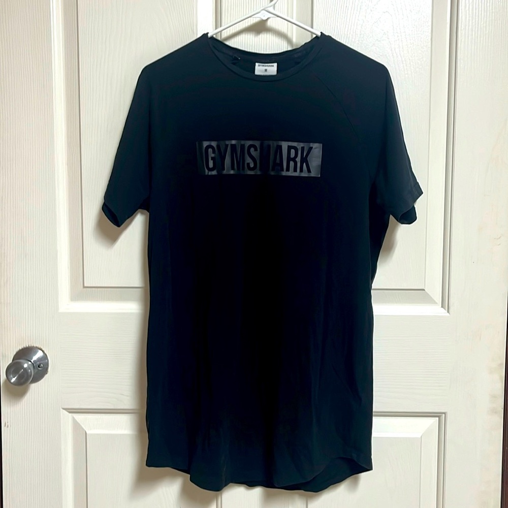 Gymshark Black Tee Shirt Size Medium